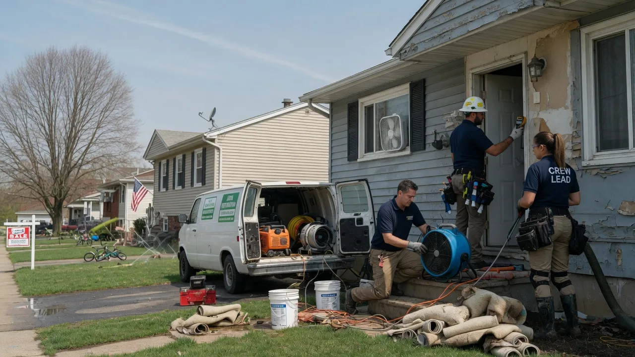 Flood Cleanup in Chesapeake City, MD near me